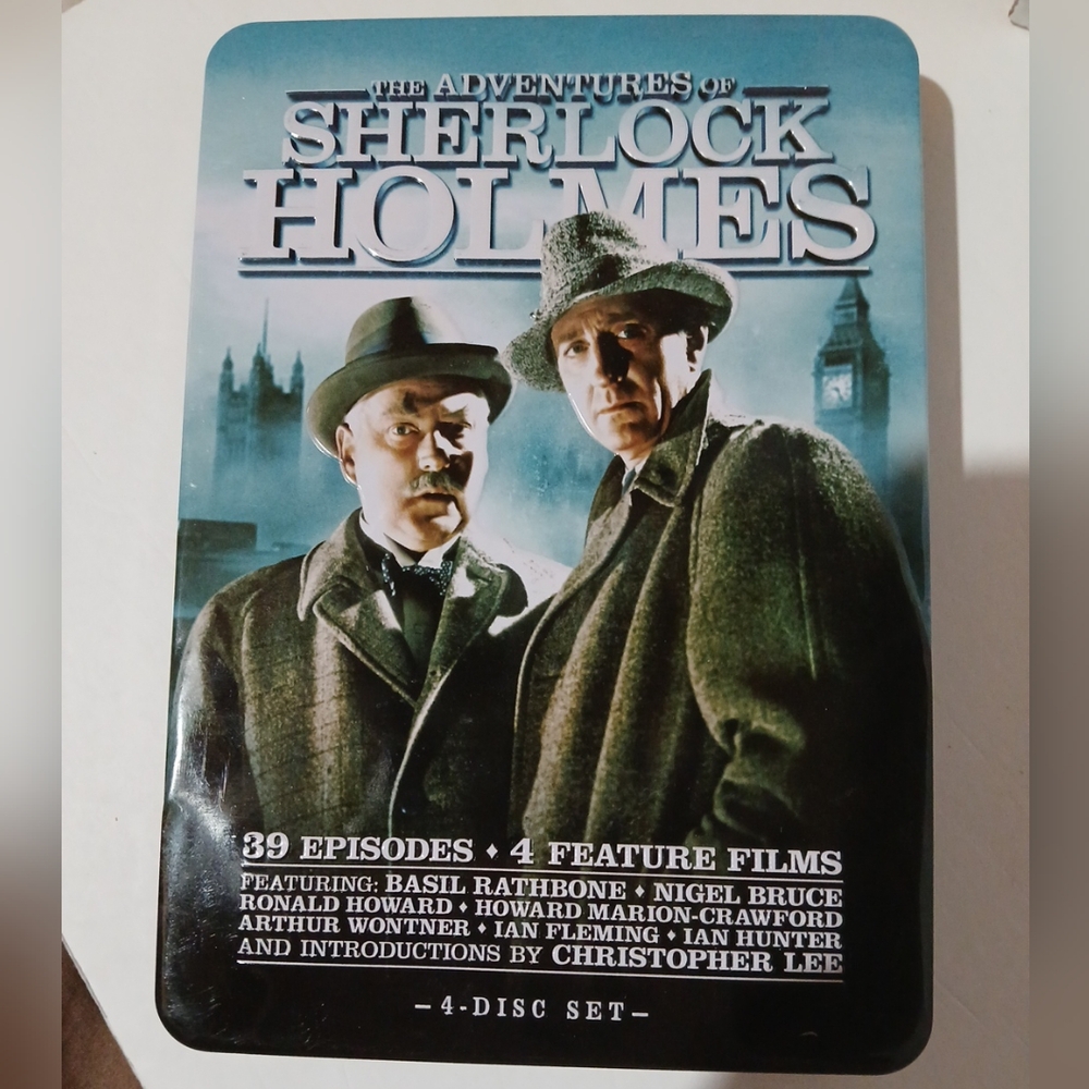 DVD Boxed Set The Adventures Of Sherlock Holmes